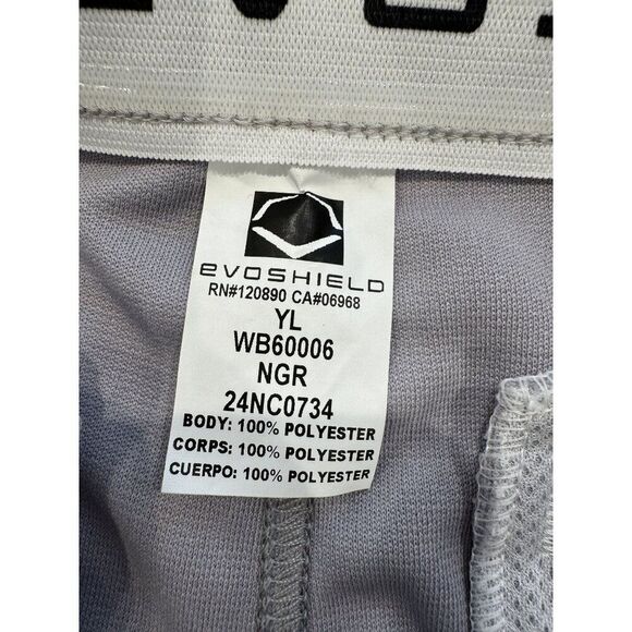 Evoshield NWT Salute Knicker in Gray Size YL - Picture 4 of 4